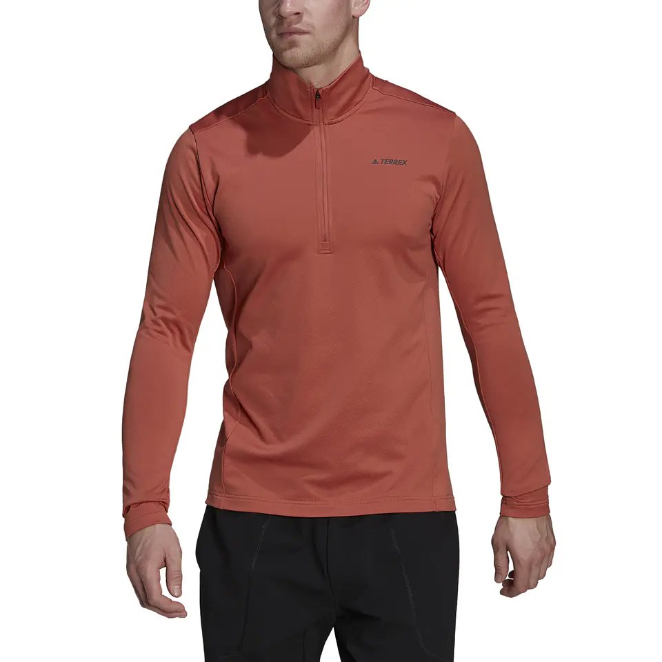 Polerón Hombre Rojo Adidas HA2292 1