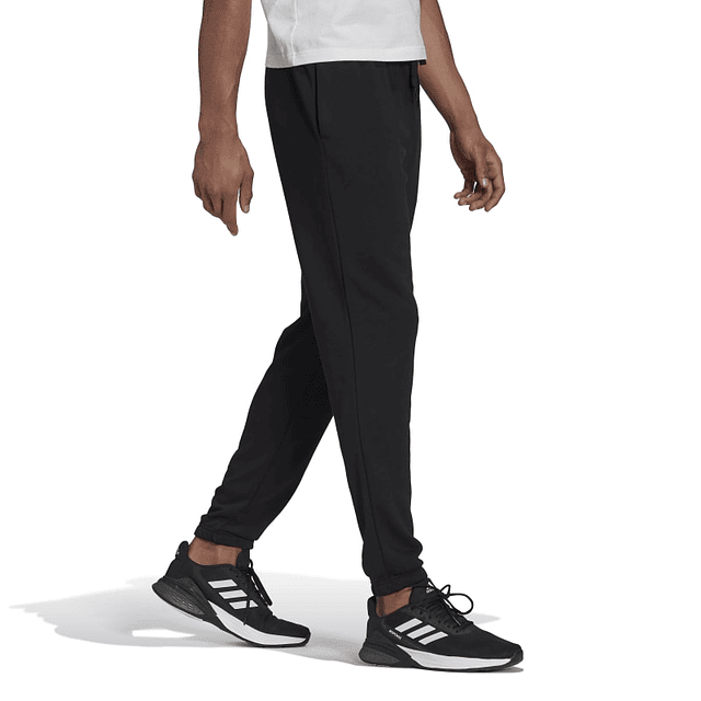 Pantalón de Buzo Hombre Negro Adidas GK8897  