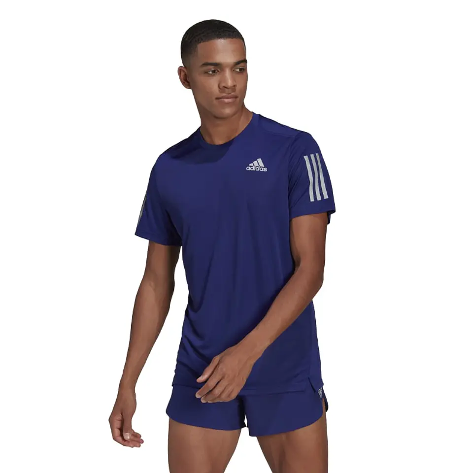 Polera Hombre Azul Adidas HB7439 1