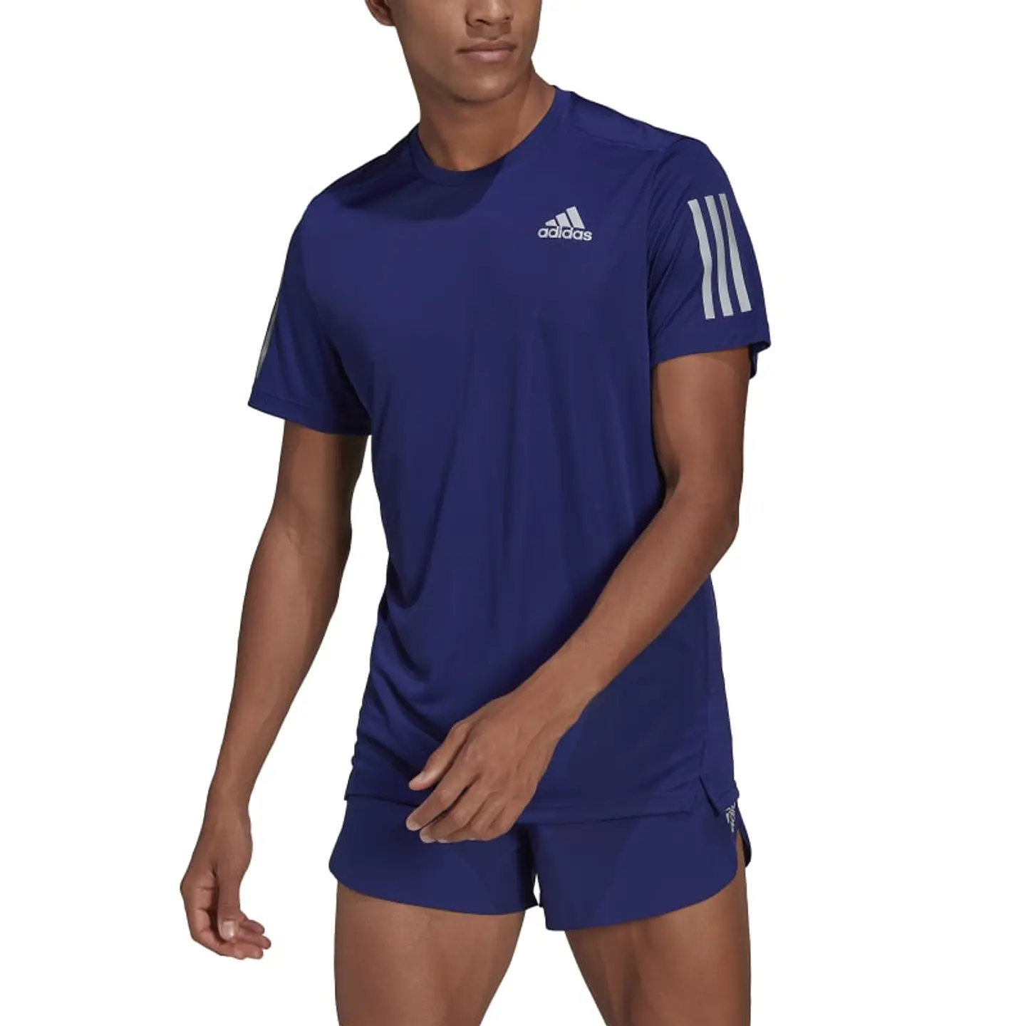 Polera Hombre Azul Adidas HB7439 2
