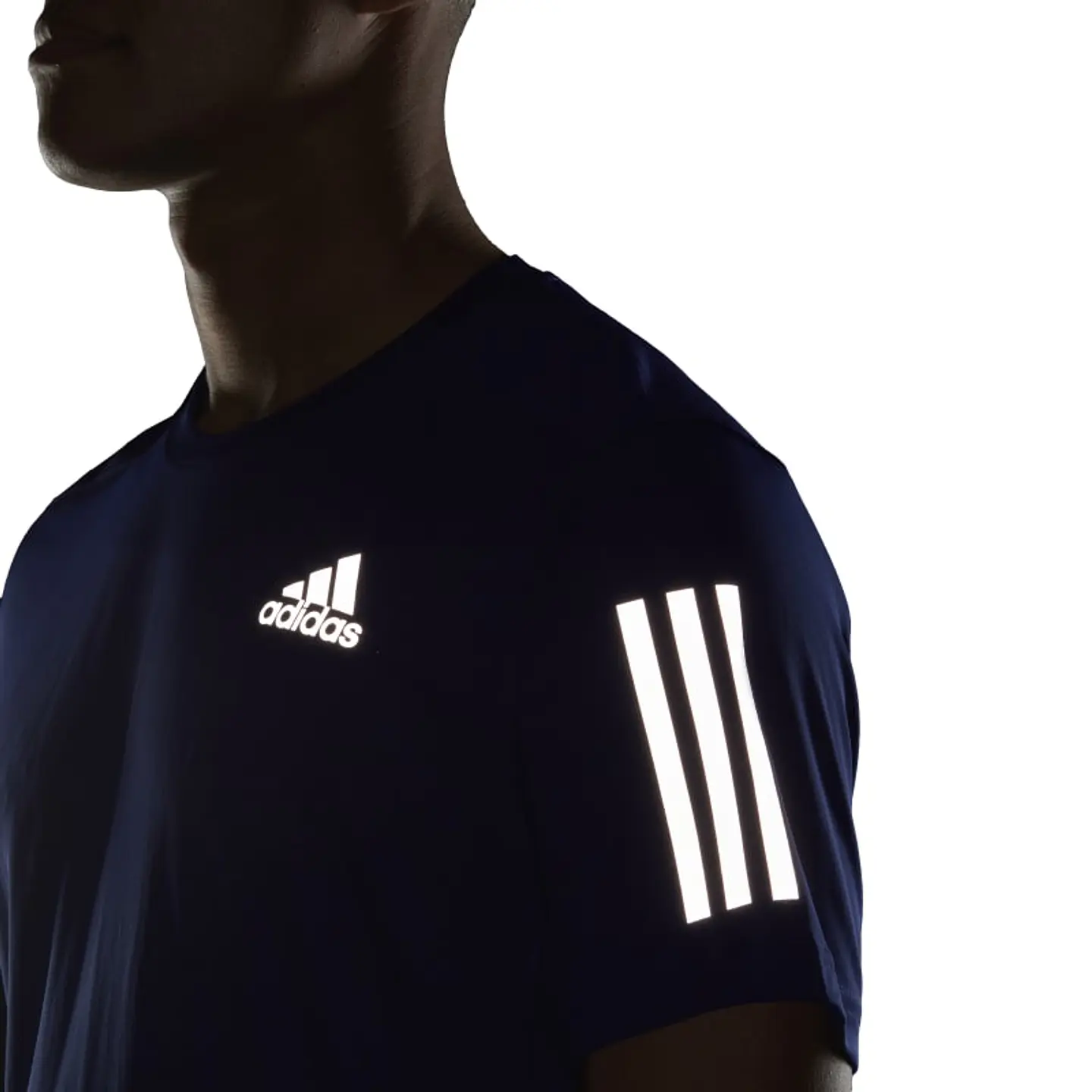 Polera Hombre Azul Adidas HB7439 5