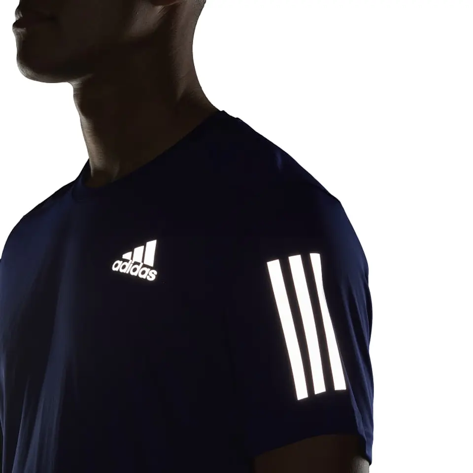 Polera Hombre Azul Adidas HB7439 5