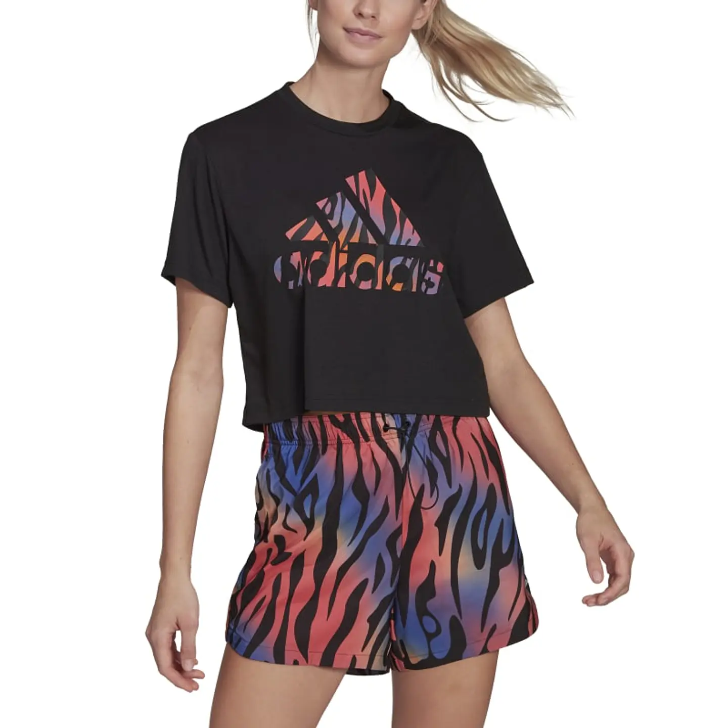Polerón Mujer Negro Adidas HF4640 1