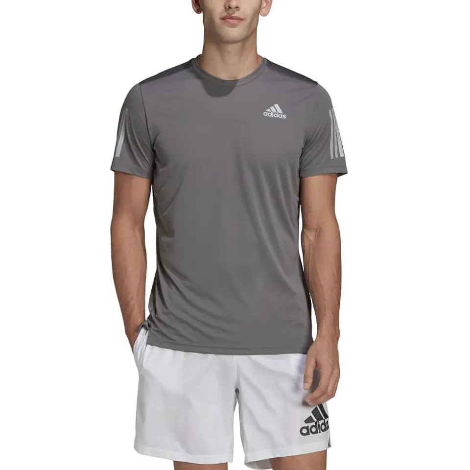 Polera Hombre Gris Adidas HB7430 1