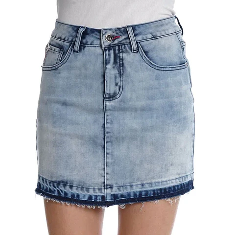 Falda Mujer Azul Ellus LF044087