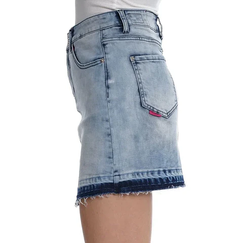Falda Mujer Azul Ellus LF044087
