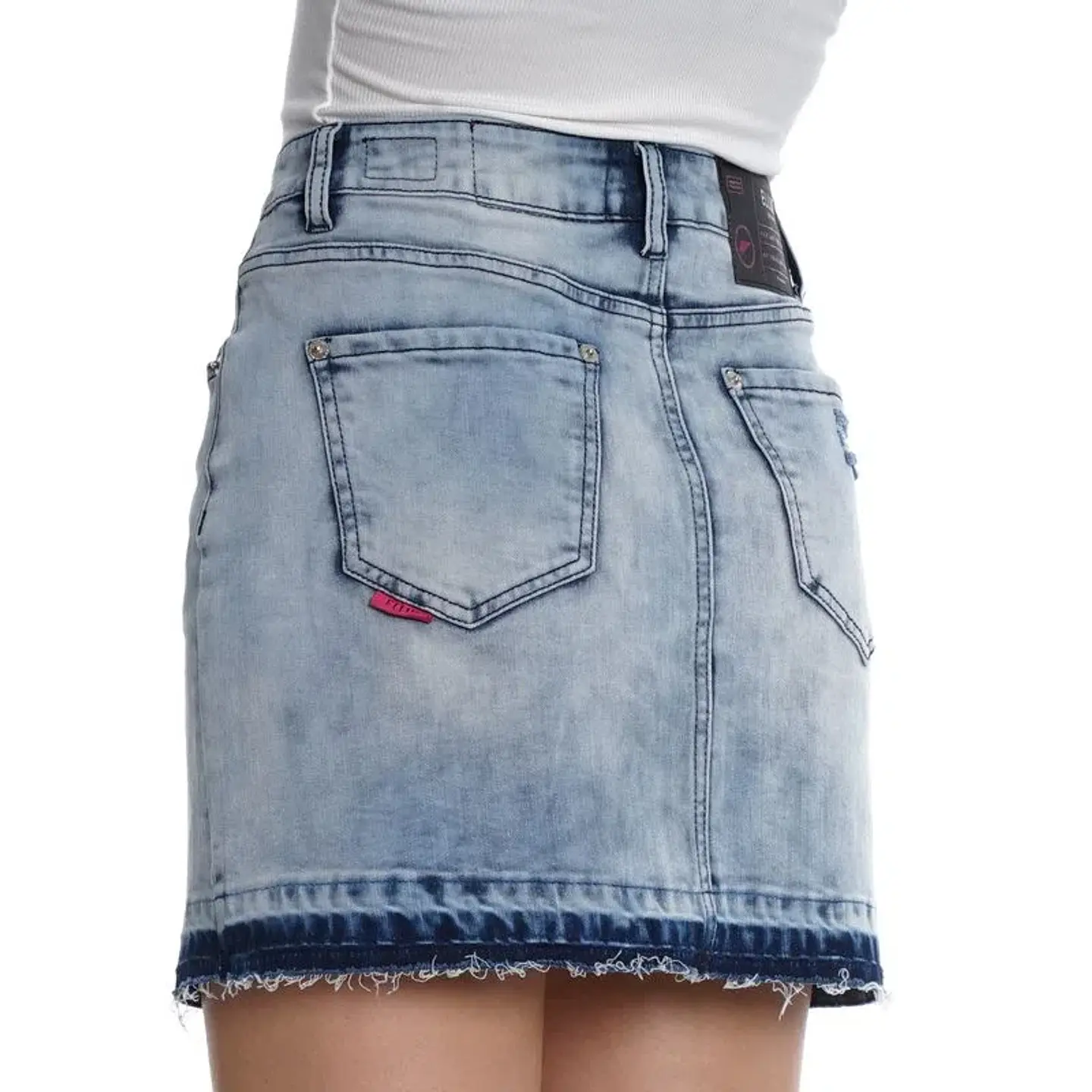 Falda Mujer Azul Ellus LF044087 3