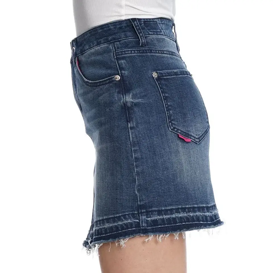 Falda Mujer Azul Ellus LF044088 2