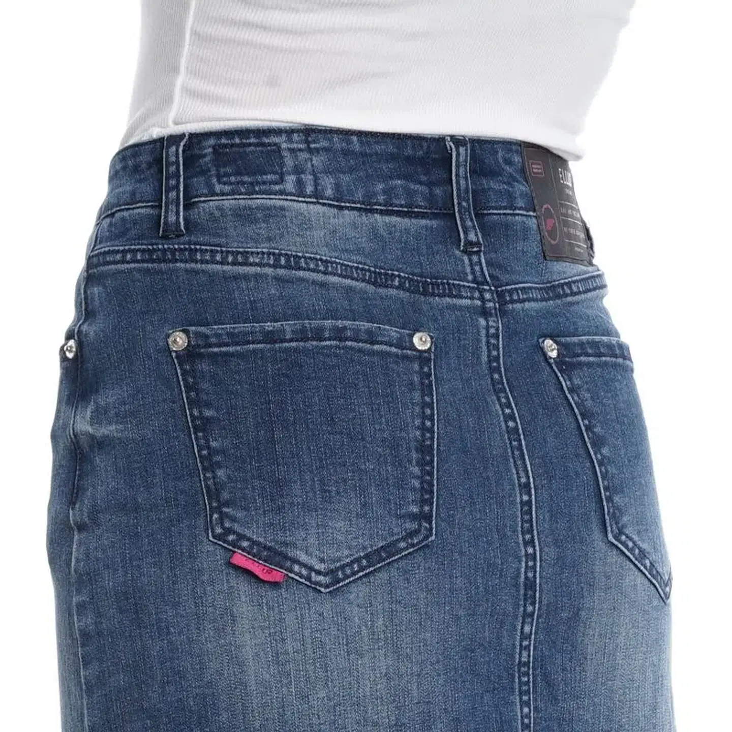 Falda Mujer Azul Ellus LF044088 3