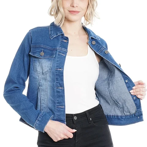 Chaqueta Mujer Azul Ellus IF037530