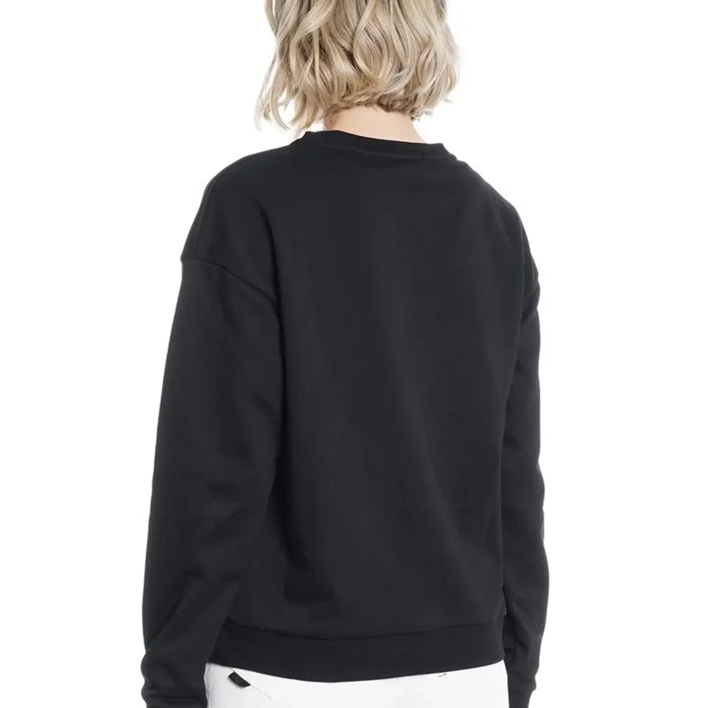 Polerón Mujer Negro Ellus SFL63715 2