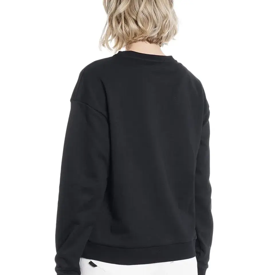 Polerón Mujer Negro Ellus SFL63715 2