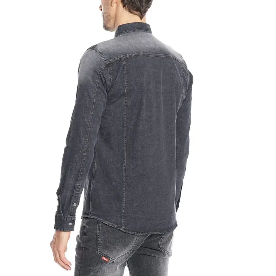 Camisa de Vestir Hombre Gris Ellus BM080812 3