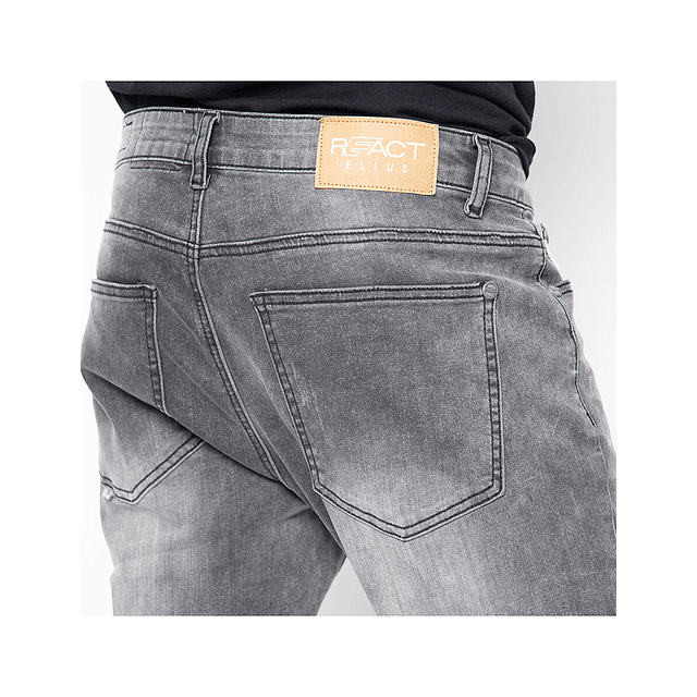 FALSO Interpretación Mitones Jeans Hombre Gris Ellus AM002389