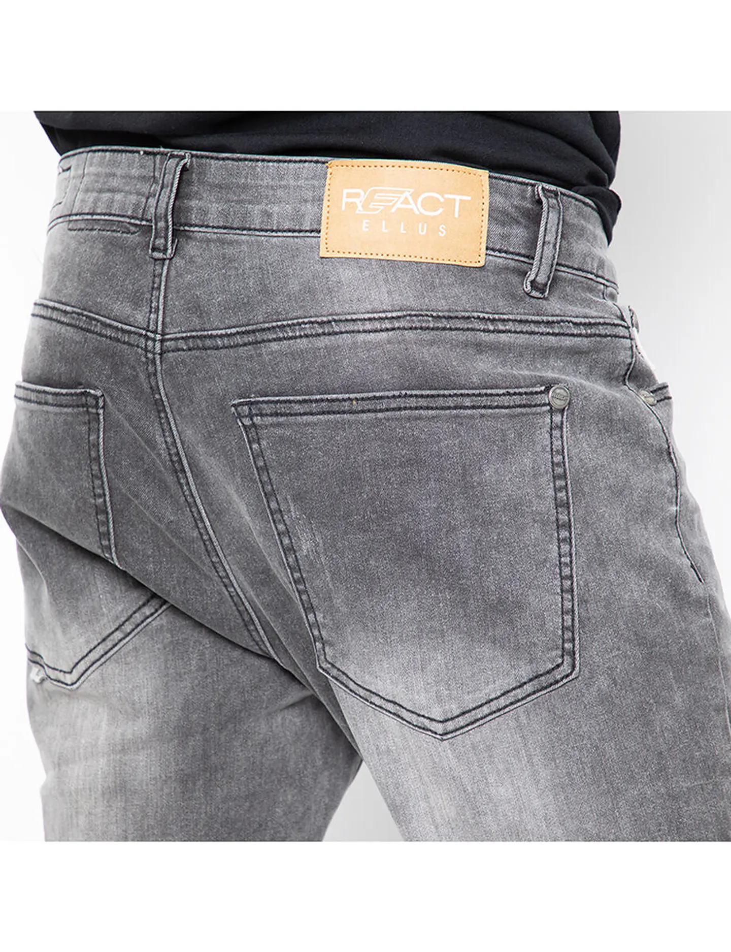 Jeans Hombre Gris Ellus AM002389 3