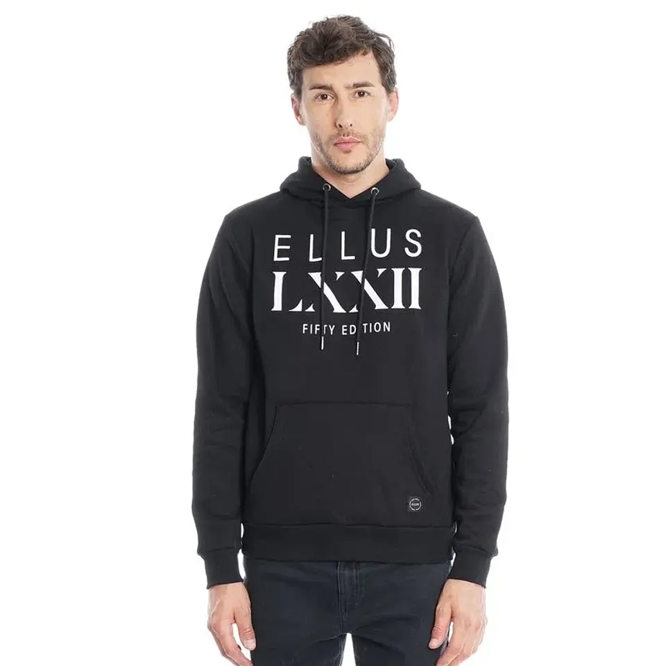 Polerón Hombre Negro Ellus SML63510 1