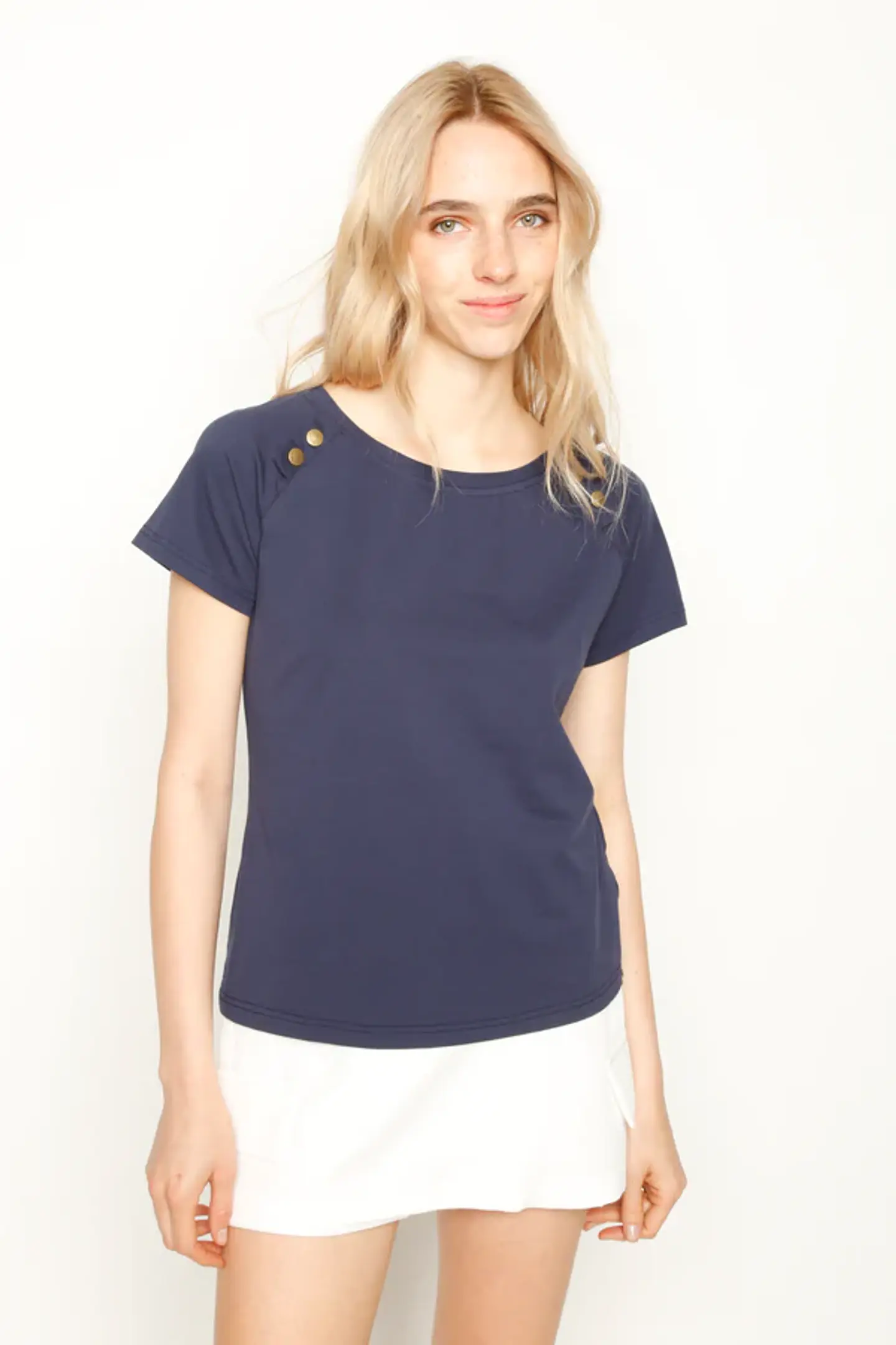 Polera Mujer Azul Eclipse 23V40393 1