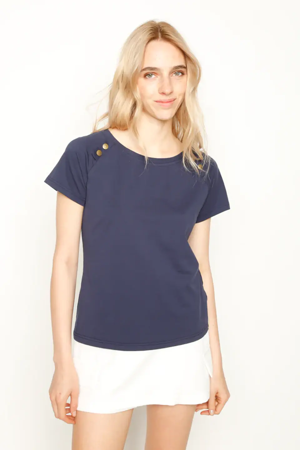 Polera Mujer Azul Eclipse 23V40393 1