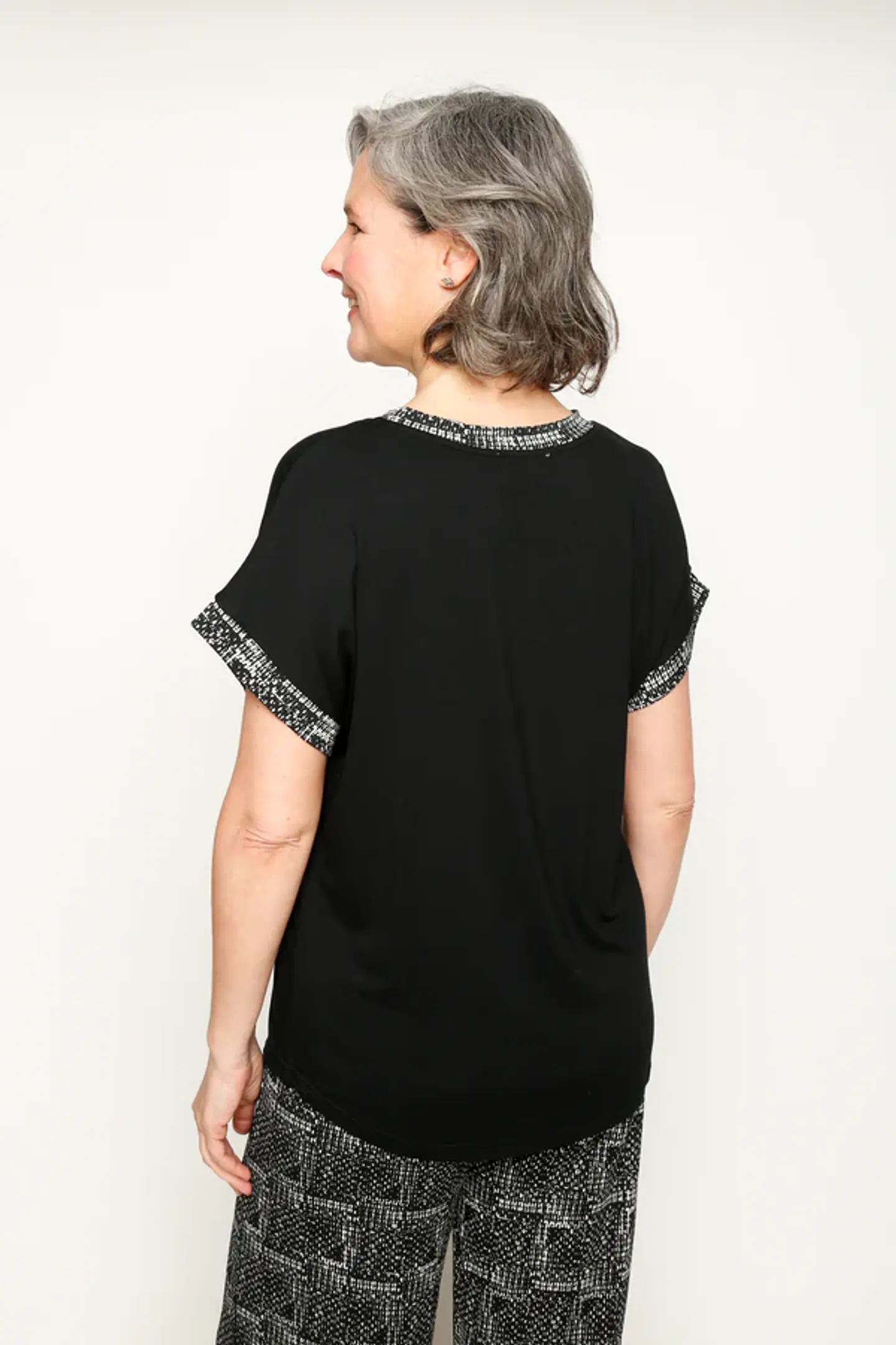 Polera Mujer Negra Eclipse 23V60363 2