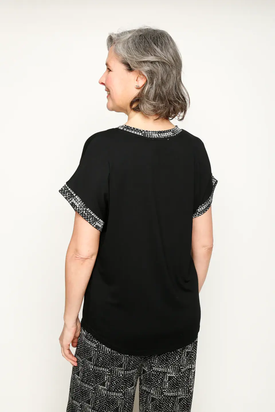 Polera Mujer Negra Eclipse 23V60363 2