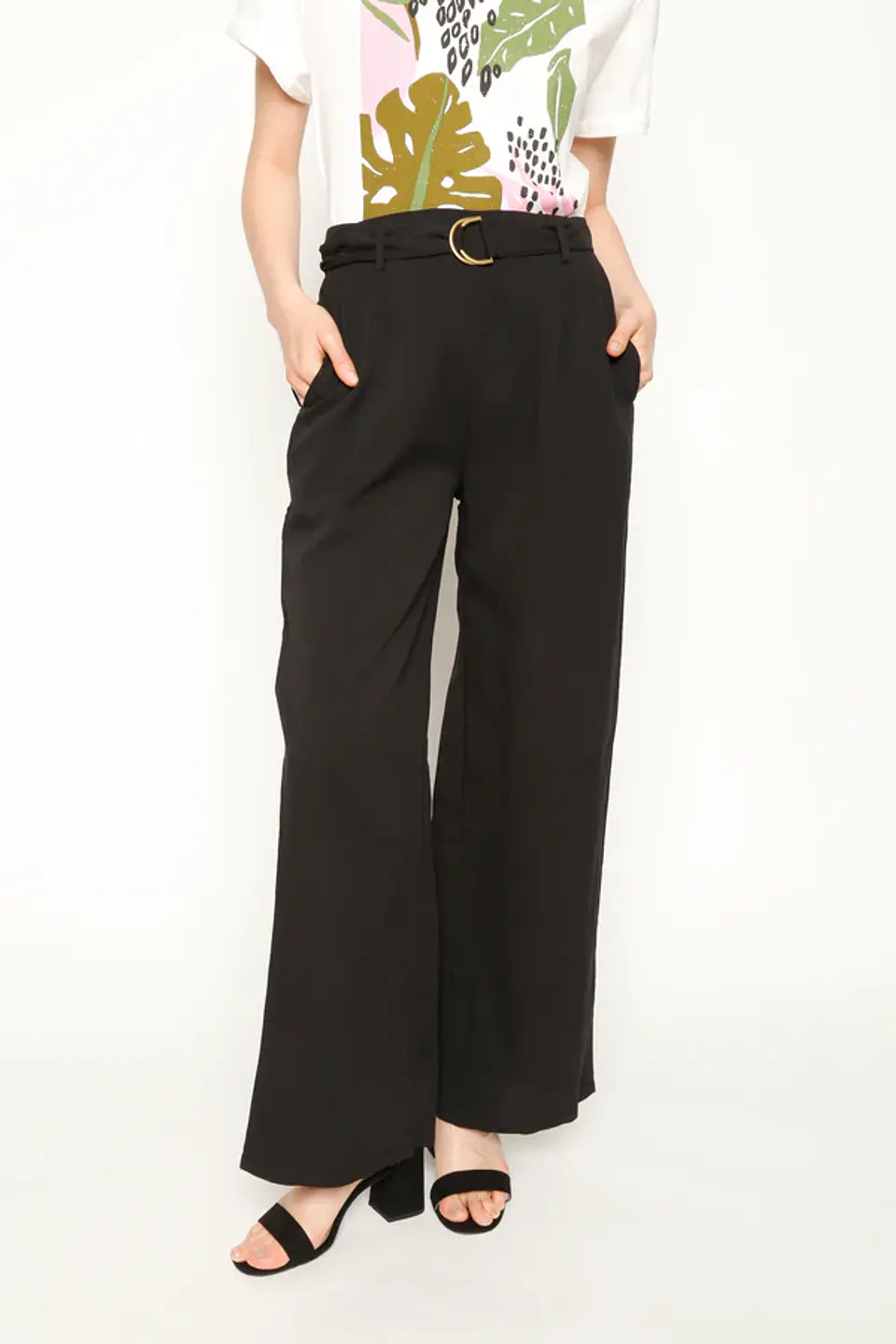 Pantalón de Vestir Mujer Negro Eclipse 23V26745 1