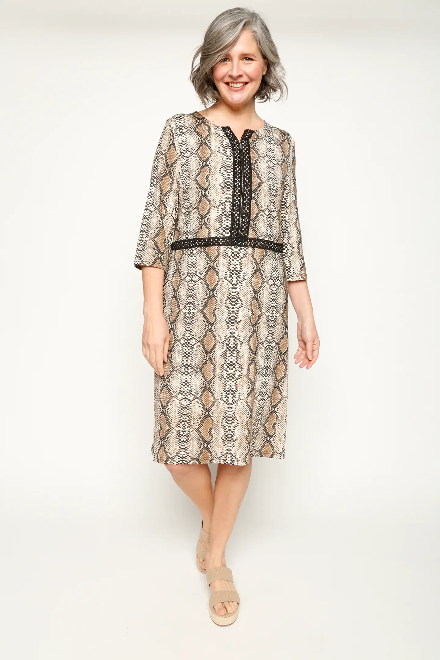 Vestido Mujer Beige Eclipse 23V63184 1