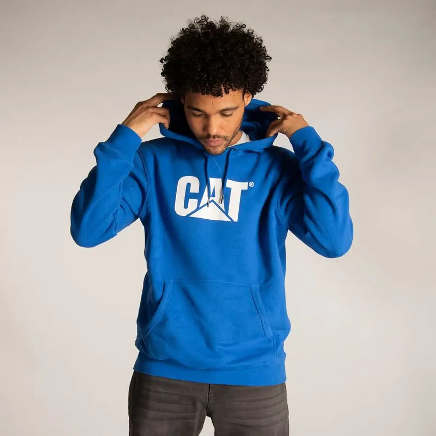 Polerón Hombre Azul Cat 2910282-ROS 4