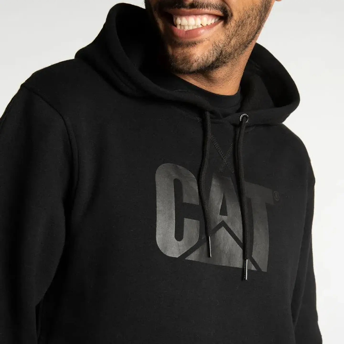 Polerón Hombre Negro Cat 2910282-MLG 4
