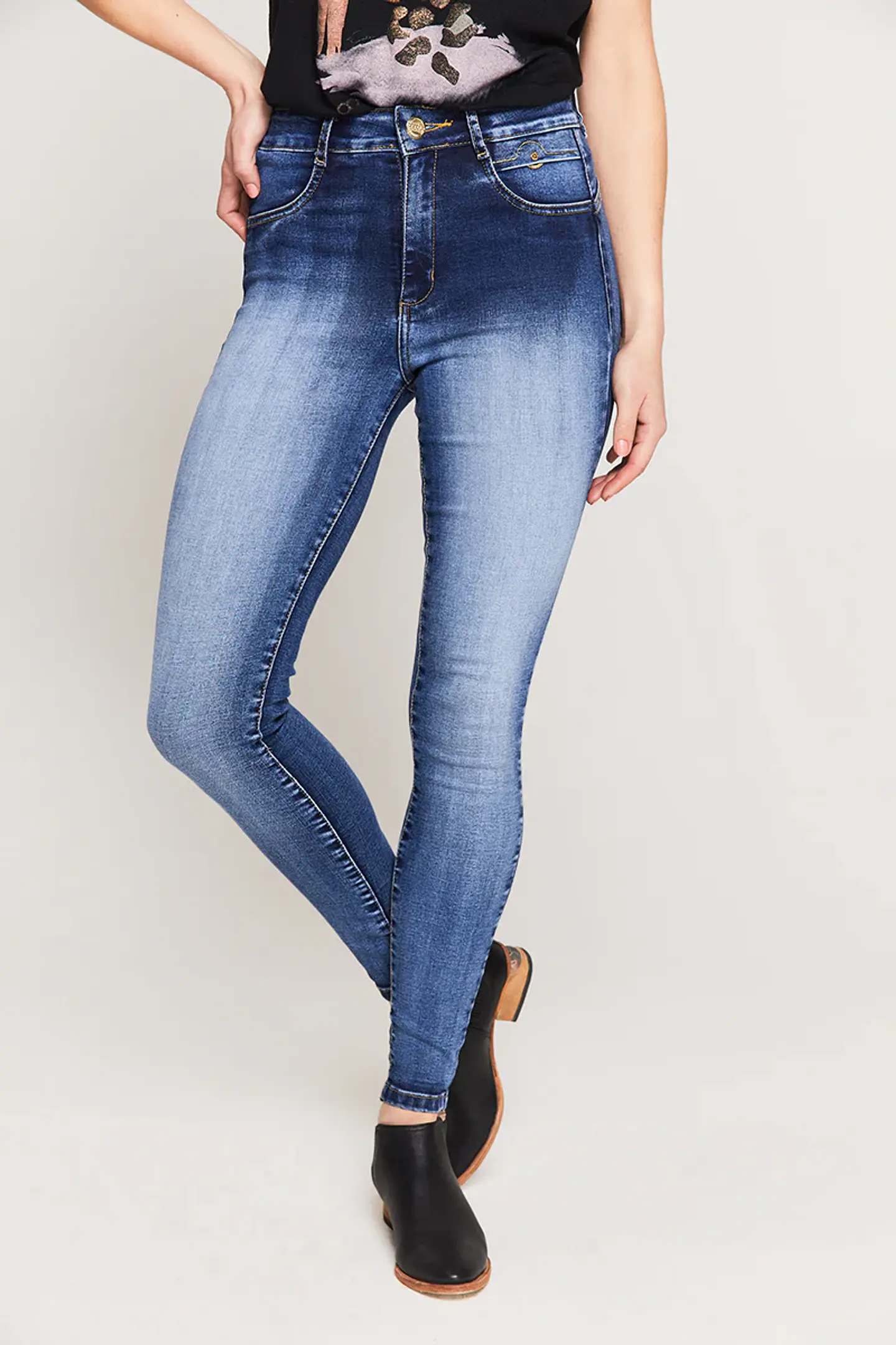 Jeans Mujer Azul Amalia 4041 1