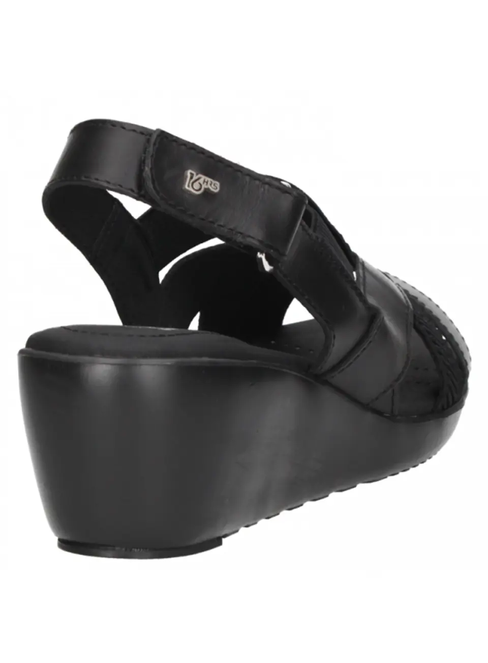 Sandalia Mujer Negra 16 Hrs. G030 BK 3