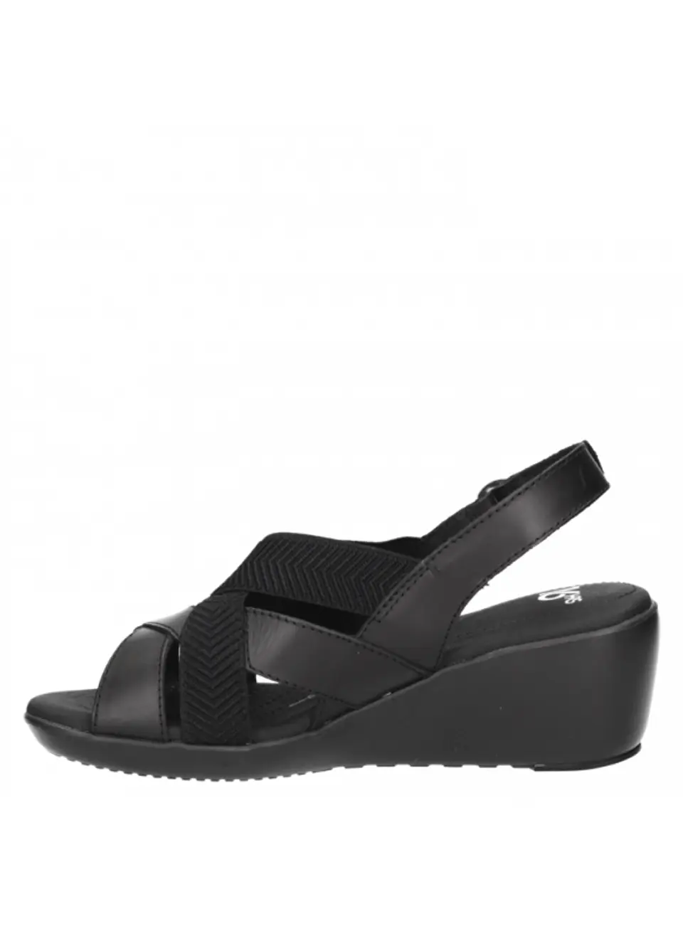 Sandalia Mujer Negra 16 Hrs. G030 BK 4