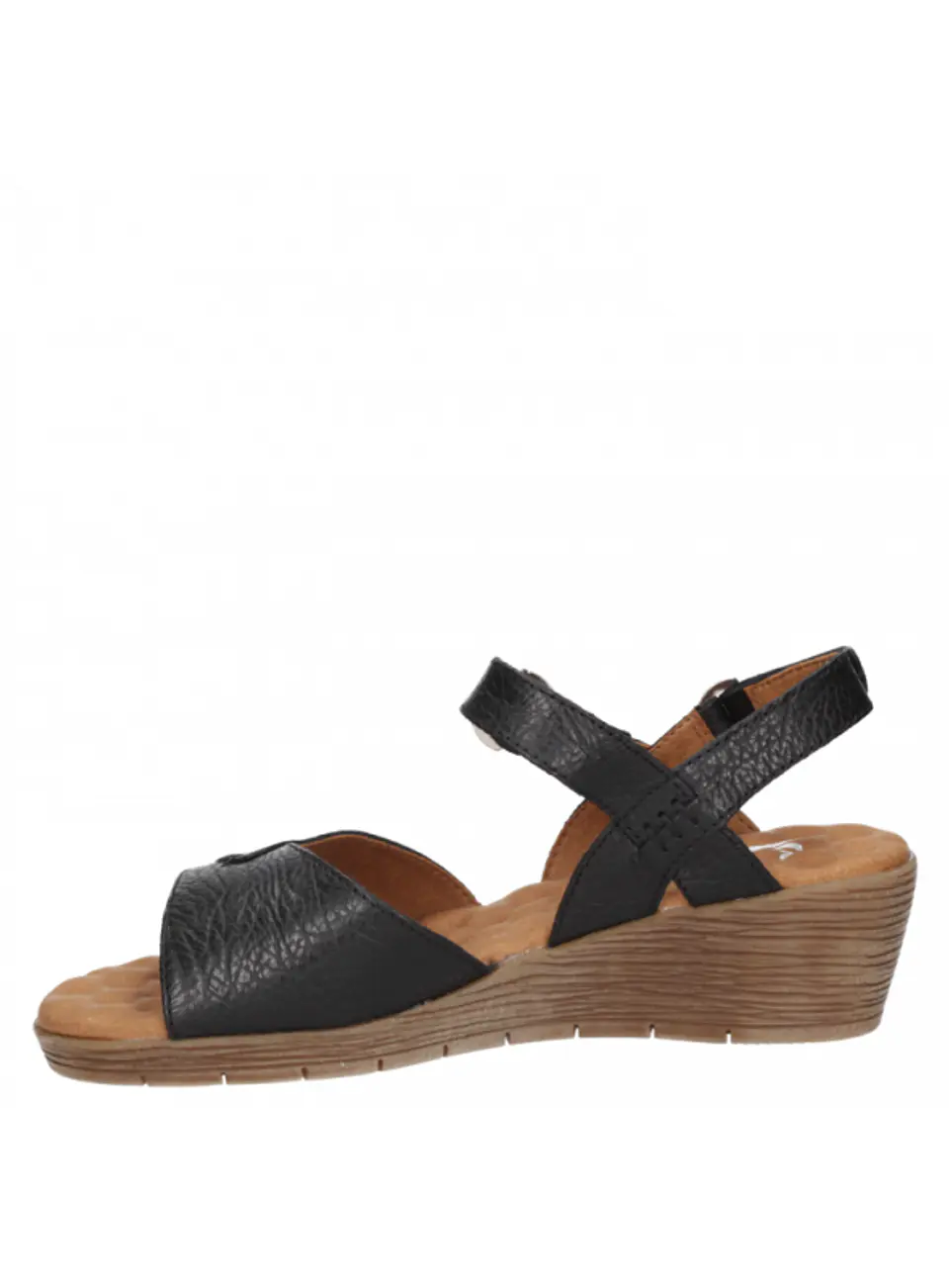 Sandalia Mujer Negra 16 Hrs. G033 BK 4