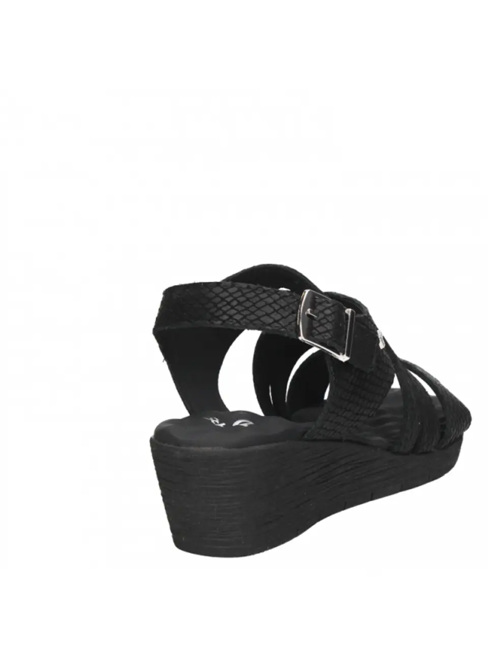 Sandalia Mujer Negra 16 Hrs. G034 BK 3