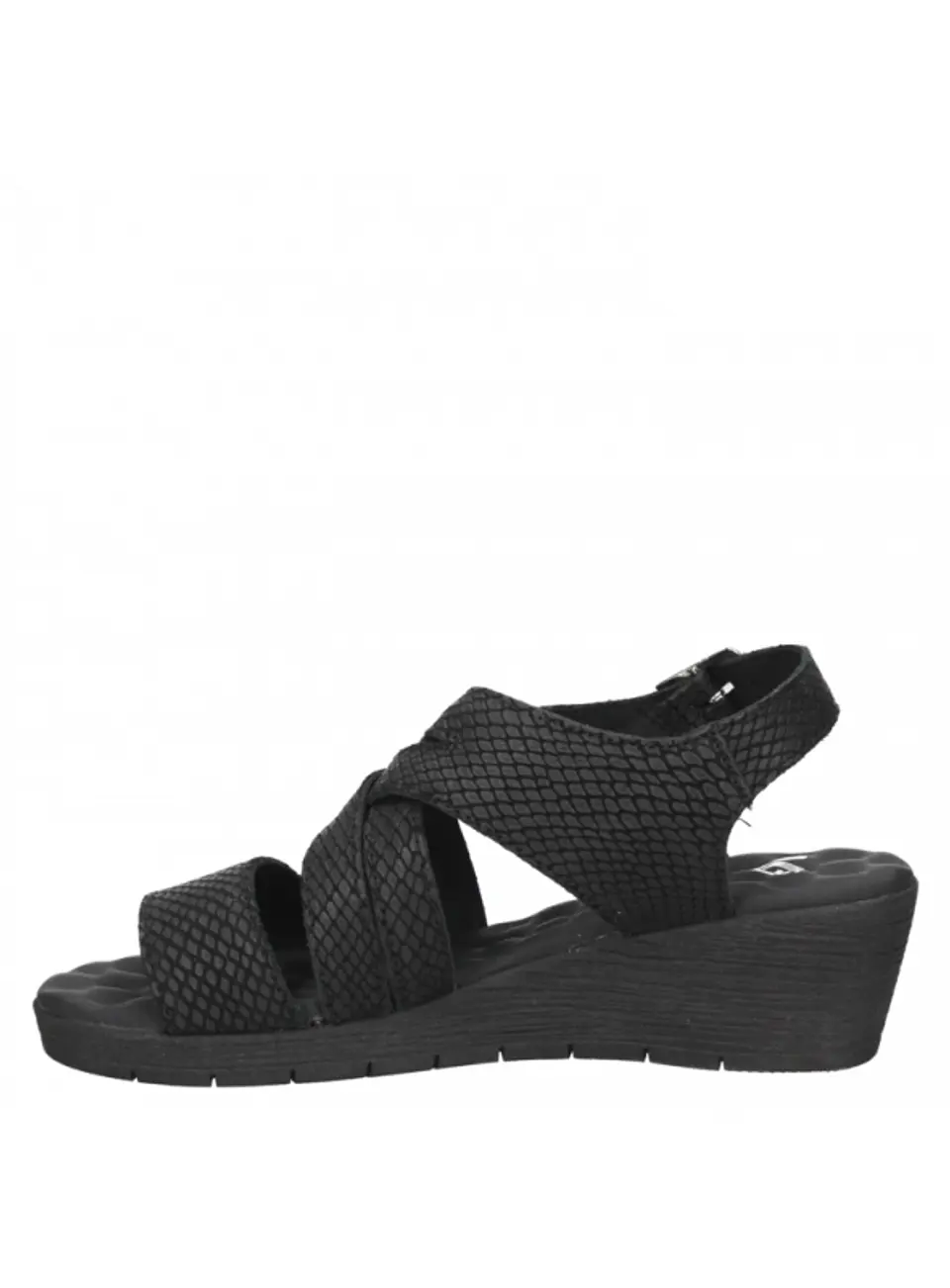 Sandalia Mujer Negra 16 Hrs. G034 BK 4