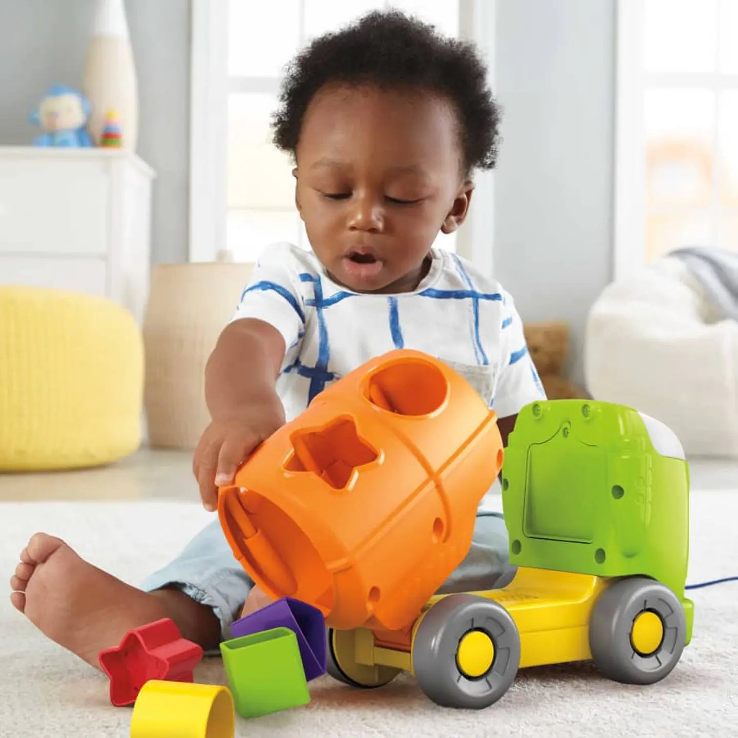 Camión de Bloques Aprende Conmigo Fisher Price - Mattel GFJ44 4