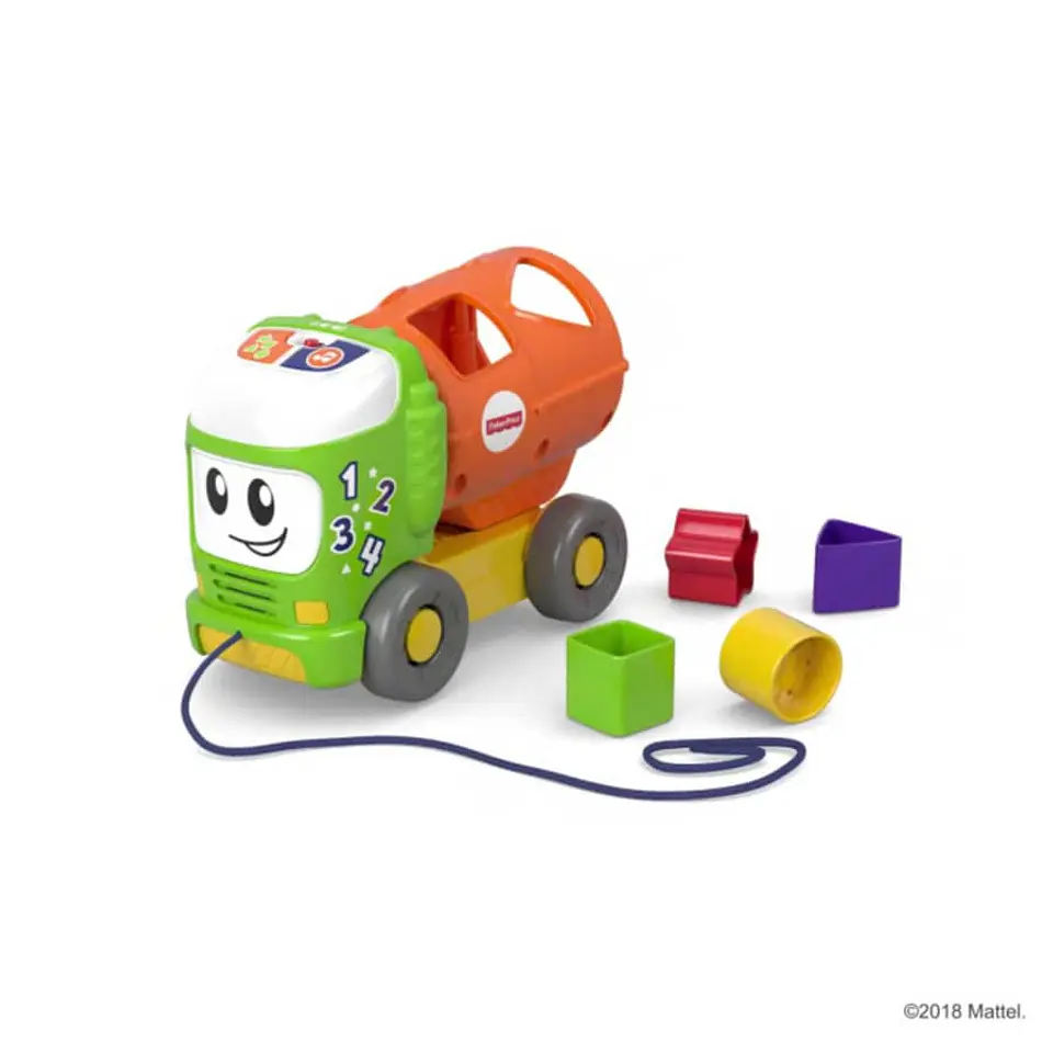 Camión de Bloques Aprende Conmigo Fisher Price - Mattel GFJ44 1