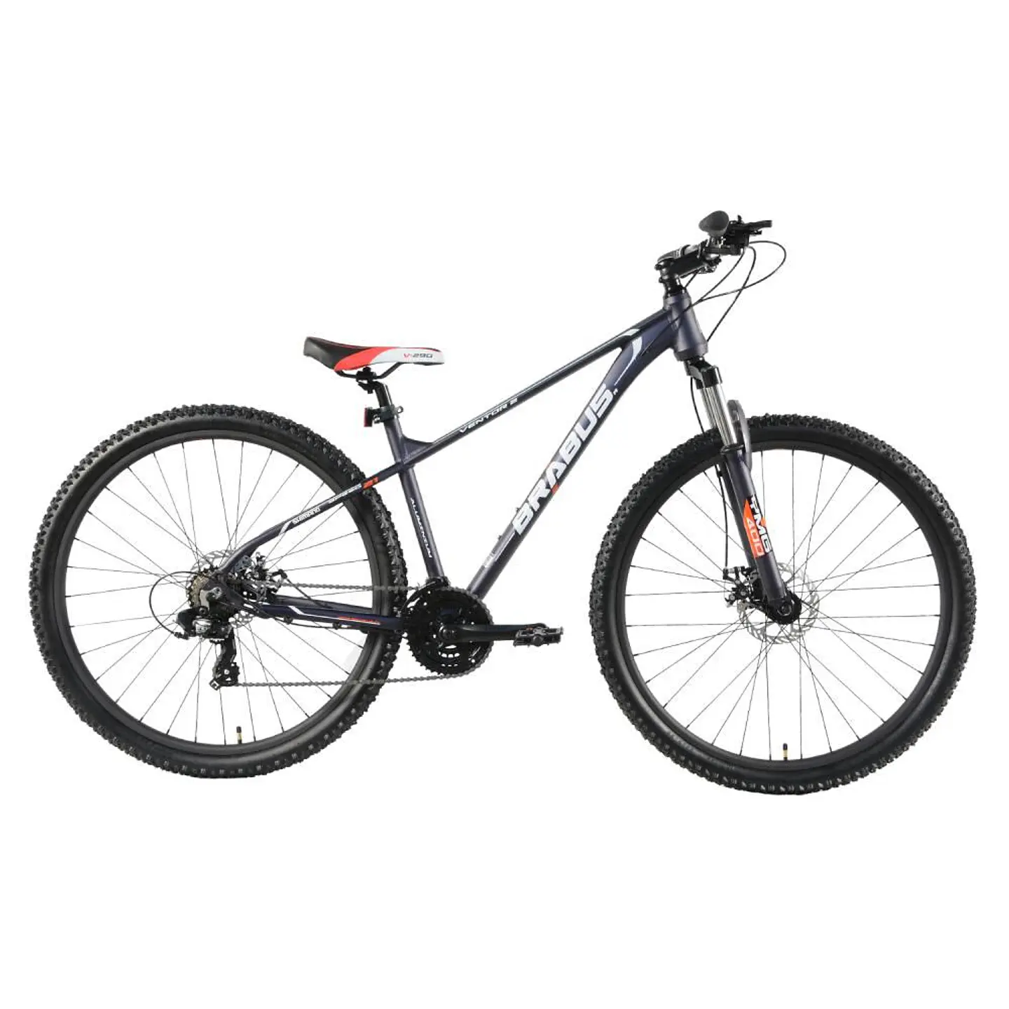 Bicicleta Mountain Bike Negra Ventor 2 2900ss / Aro 29 Brabus 1