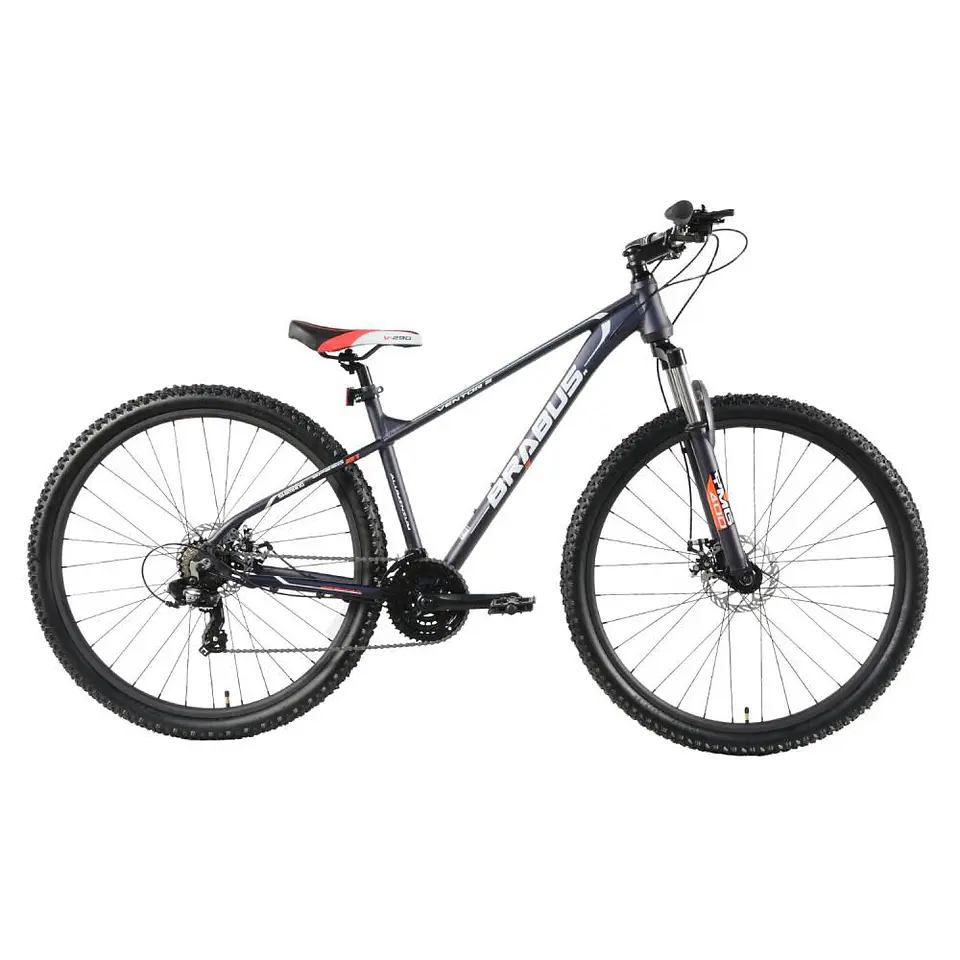 Bicicleta Mountain Bike Negra Ventor 2 2900ss / Aro 29 Brabus 1