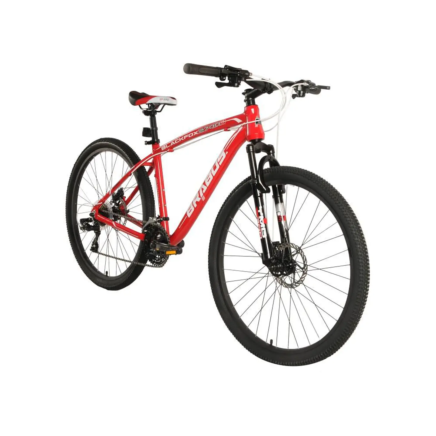 Bicicleta Mountain Bike Roja Blackfox 2700ss / Aro 27,5 Brabus 2
