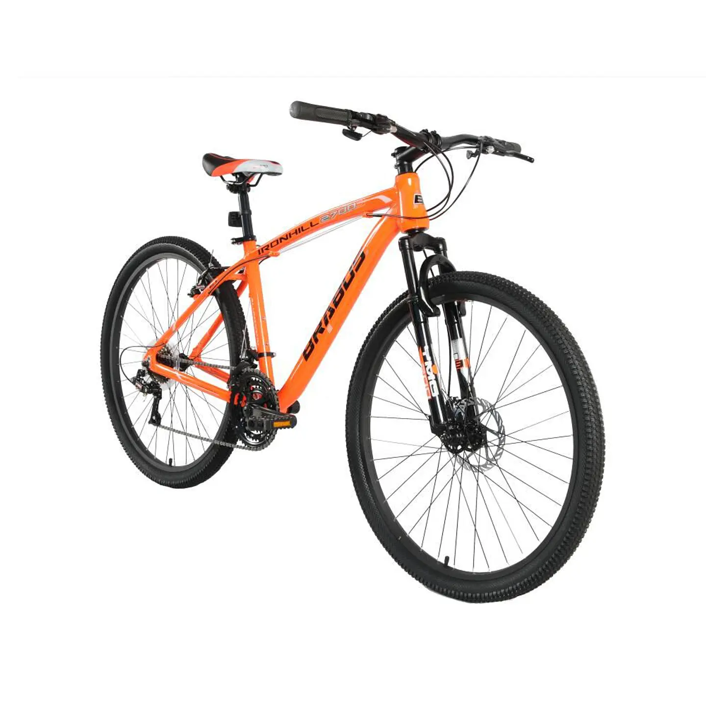 Bicicleta Mountain Bike Naranja Ironhill 2700ss / Aro 27,5 Brabus 2