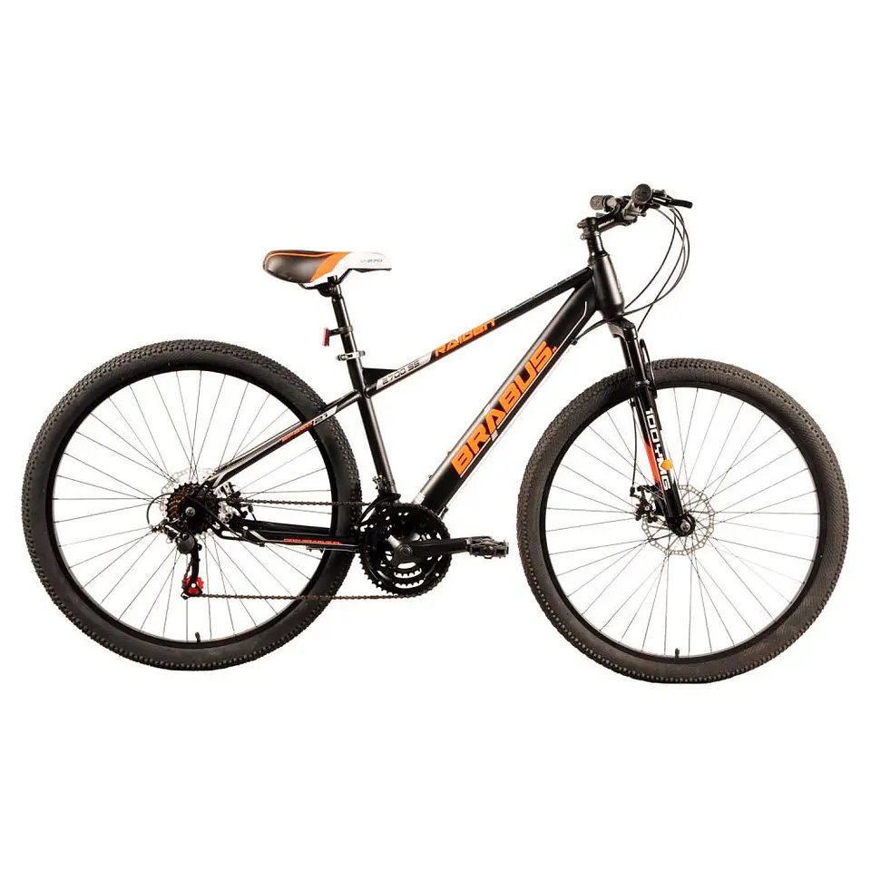 Bicicleta Mountain Bike Negra Raiden 2700ss / Aro 27.5 Brabus 1