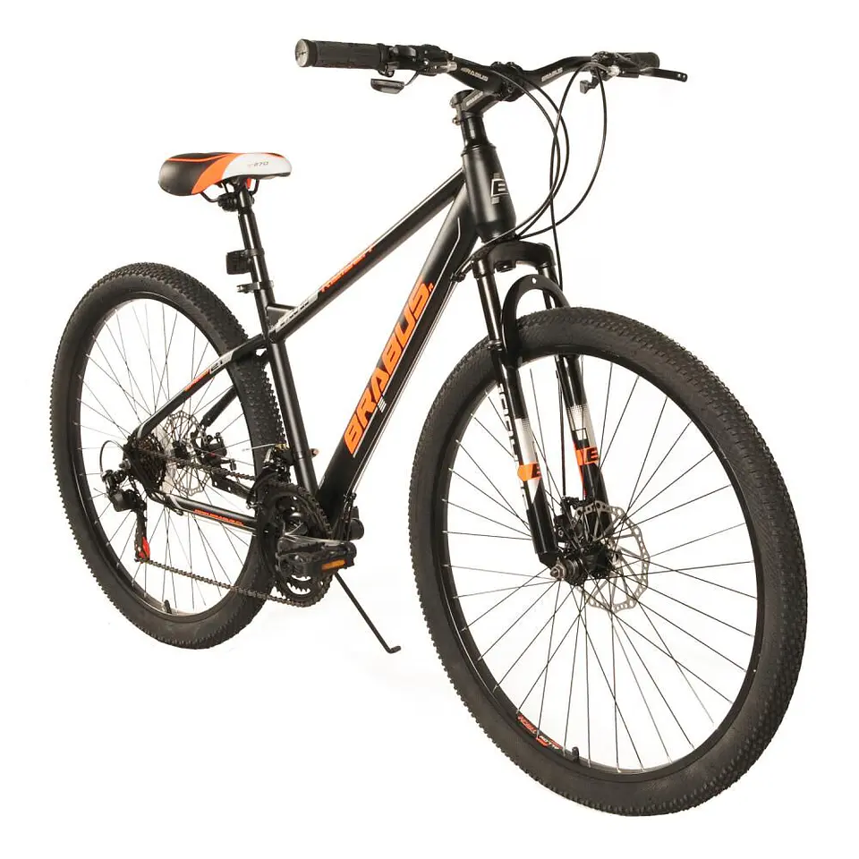 Bicicleta Mountain Bike Negra Raiden 2700ss / Aro 27.5 Brabus 2