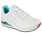 Zapatilla Mujer Blanca Skechers 155542WHT - Miniatura 1