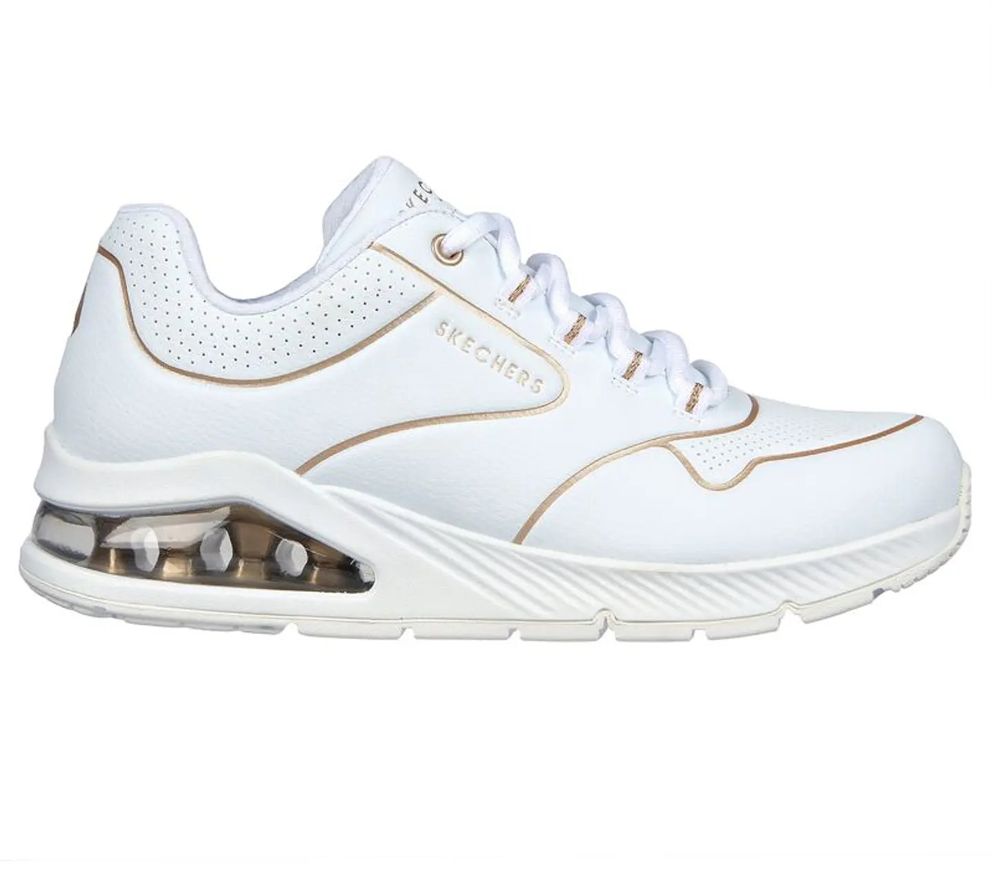 Zapatilla Mujer Blanca Skechers 155637WTGD 3