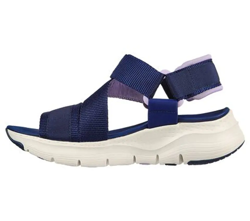 Sandalia Mujer Azul Skechers 119246NVPR 2