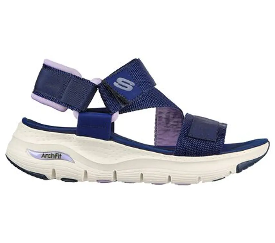 Sandalia Mujer Azul Skechers 119246NVPR 3