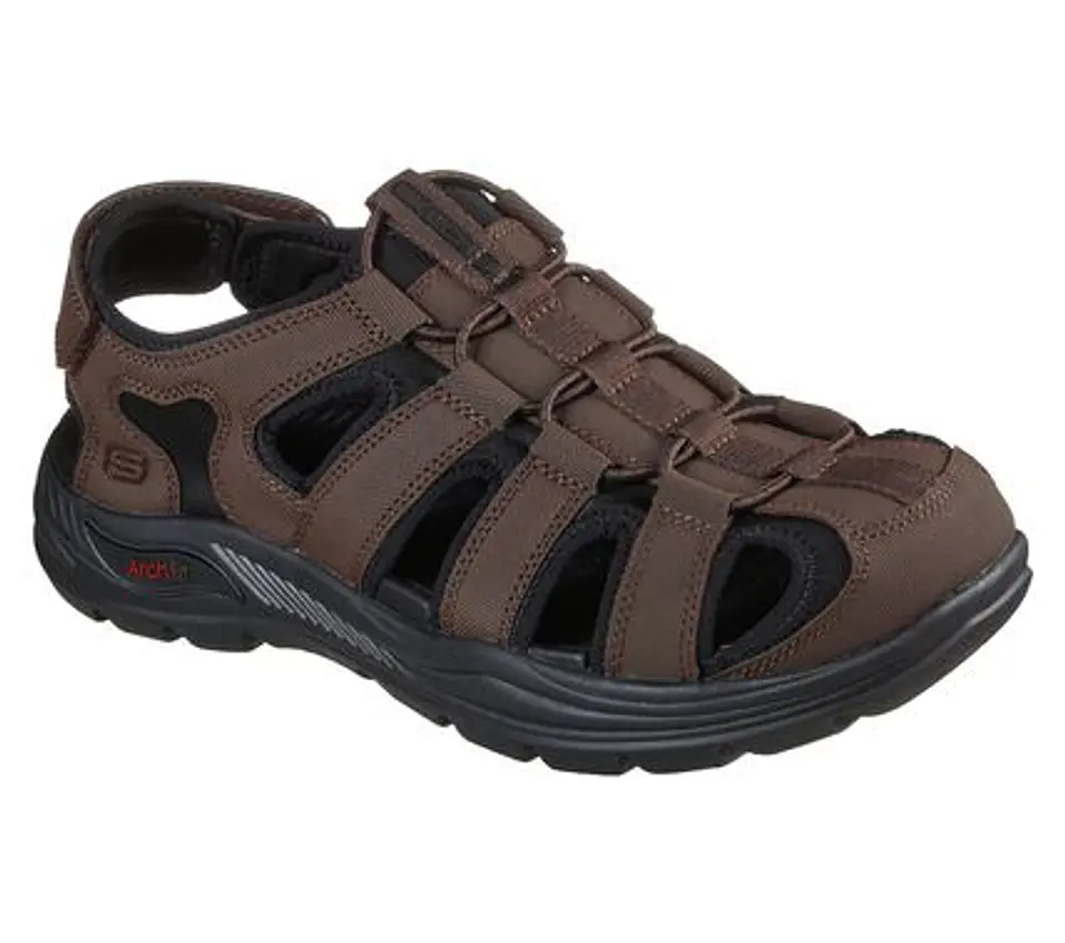 Sandalia Hombre Cafe Skechers 204348CHOC 1