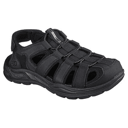 Sandalia Hombre Negra Skechers 204348BLK