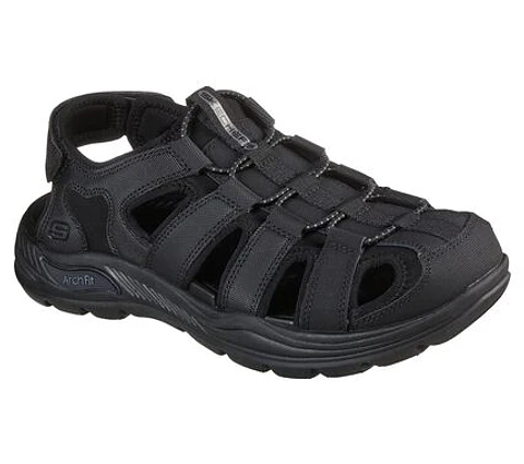 Sandalia Hombre Negra Skechers 204348BLK