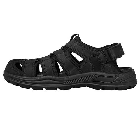Sandalia Hombre Negra Skechers 204348BLK